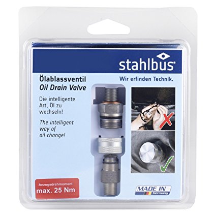 Stahlbus Oil Drain Valve Plug M12x1.75x12mm steel M12 x 1.75 x 12mm