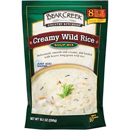 Bear Creek Soup Mix, Creamy Wild Rice, 10.1 Ounce