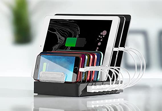 SHARPER IMAGE 8 Device Quick Charging Station