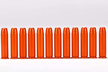 A-ZOOM 357 MAG SNAP Cap, Orange, 12PK