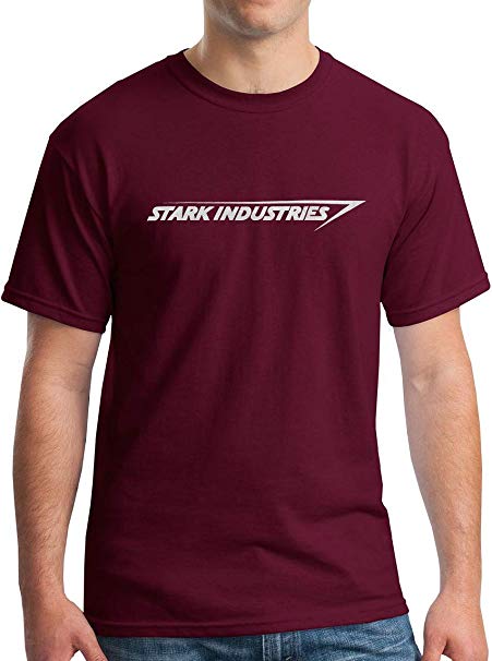 Stark Industries T-Shirt - Metallic Silver Print