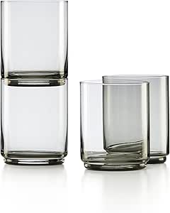 Lenox Tuscany Classics 4Pc Tall Glasses, 1.10, Black