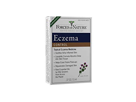 Forces of Nature | Eczema Control | Certified Organic | FDA-registered | Pharmaceutical Strength | 11ml (Pack of 1)