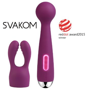 SVAKOM Mini Emma Vibrators Sex Toys With Cute Deer Attachment, Powerful G-spot Clitoral Stimulators Dildos Wand Massagers for Women - Beginner's Vibes,Adult Products(Violet)