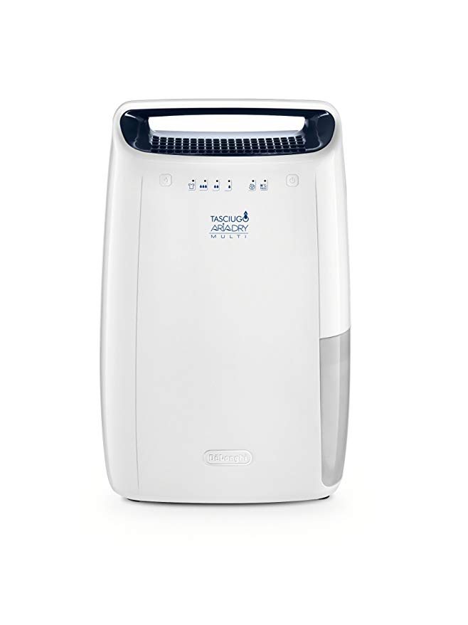 Delonghi DEX16F Compact 15 Pint Dehumidifier White