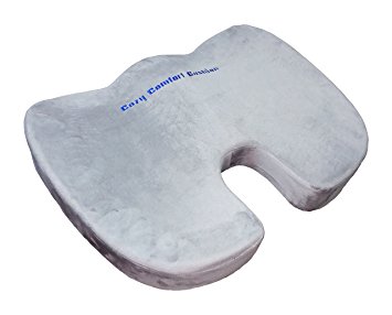 Cozy Comfort Cushion - Orthopedic Memory Foam Seat for Coccyx, Lower Back & Sciatica Pain. Achy Painful Body Parts? Get Relief - Cozy's the Answer.