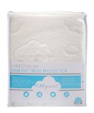 PUREgrace Crib Mattress Pad - Superior To Organic Cotton - All Natural TENCEL Eucalyptus Based Pure Fibers - Soft and Breathable Waterproof Protector - Premium Quality and Hypoallergenic - Safe Fitted Comfortable Mattress Cover - 10 Year Warranty