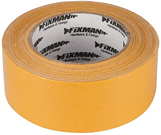 Fixman 198134 Strong Double-Sided Carpet Tape 50mm x 33m