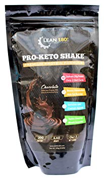Pro-Keto Shake! Best Tasting Low Carb Low Sugar Clean Protein Shake for Keto and All Diets Weight Loss (Chocolate)