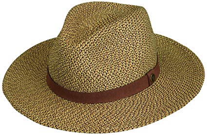 Wallaroo Hat Company Men’s Outback Fedora – UPF 50 , Adjustable, Designed in Australia