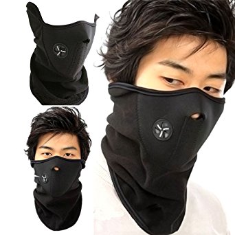 SIHE Windproof Ski Face Mask Mouth Mask Ski Masks Neck Worm Winter Cold Weather Half Face Mask For Motorcycles