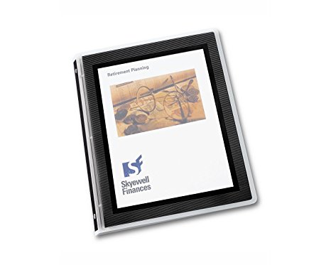 Avery Flexi-View 0.5 Inch Binder, Black, 1 Binder (15767)