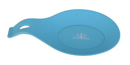 Chef Vinny Silicone Spoon Rest (Blue)