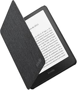 Nueva funda Amazon Kindle Paperwhite y Amazon Kindle Colorsoft Signature Edition | Funda protectora ligera, plegable y resistente al agua | Tela