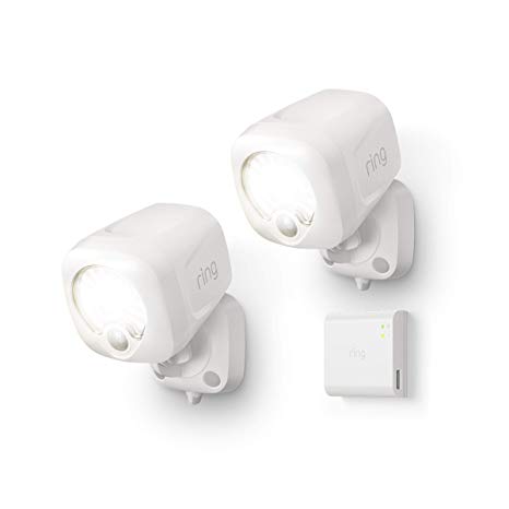 Introducing Ring Smart Lighting -  Spotlight, White (Starter Kit: 2-pack)