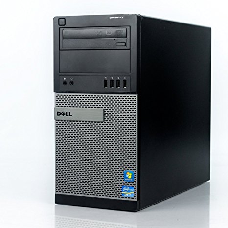 Dell Optiplex 990 Tower High Performance Business Desktop Computer, Intel Quad Core i5 up to 3.4GHz Processor, 8GB RAM, 2TB HDD, DVD, WiFi, Windows 10 Pro 64 Bit(Certified Refurbished)
