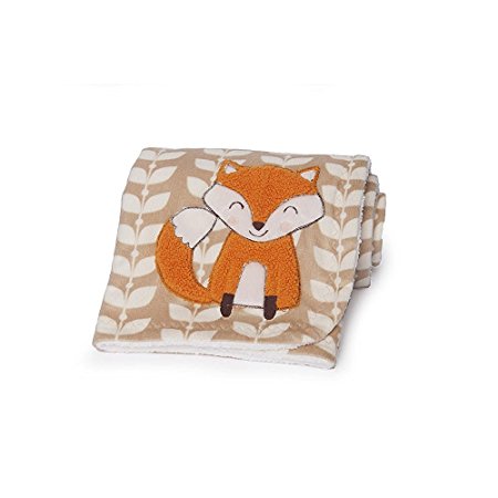 Carter's Velour Blanket, Fox (Discontinued by Manufacturer)