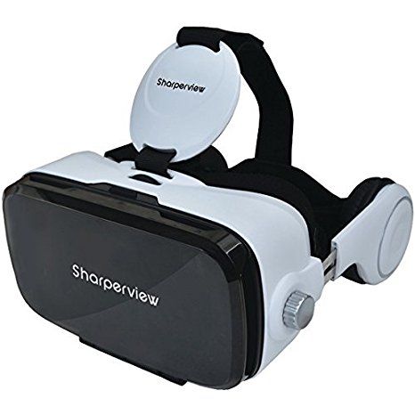 Supersonic SV-849VR Virtual Reality VR 3D Video Game Glasses with Headphones