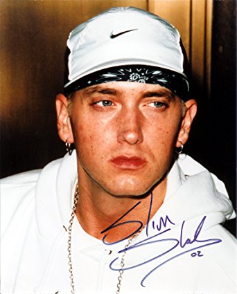 Eminem 8 Mile Singer & Actor Signed Autographed 8 X 10 Reprint Photo - Mint Condition
