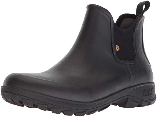 Bogs Men's Sauvie Slip On Low Height Chukka Rain Boot