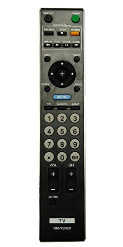 Universal Remote for Sony TV KDL-32L4000 KDL-32L5000 KDL-32L504 KDL32S5100 KDL-40S5100 KDL-46S5100 KDL-46V5100 KDL-52S5100 KDL-52V5100 SUWL500
