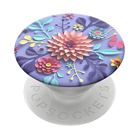 PopSockets PopGrip: Swappable Grip for Phones & Tablets - Craft Flowers