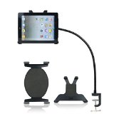 BESTEK 2-IN-1 Full-motion Steel Mount with 360 Degree Adjustable Arm for Apple iPad Air iPad Mini 23 iPad 2 3 4 and other 55-12 inch Tablets