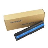 Puredick High Performance Laptop Battery for HP G32 G42 G42T G56 G62 G72 G4 G6 G6T G7 HP Presario CQ32 CQ42 CQ43 CQ430 CQ56 CQ62 CQ72 Envy 17 HP Pavilion DM4 DV3-4000 DV5-2000 DV6-3000 DV6-6000 DV7-4000 DV7-6000 Series Fits MU06 593553-001 593554-001 MU09 WD548AA WD549AA WD548AAABB HSTNN-LB0W 636631-001 593550-001 -12 Months WarrantyLi-ion 6-cell 108V 5200mAh58Wh