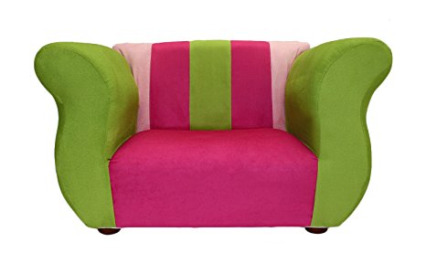 KEET Fancy Kid's Chair, Pink/Green