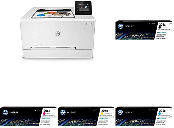 HP Color Laserjet Pro M255dw with High Yield Black & Color Toner