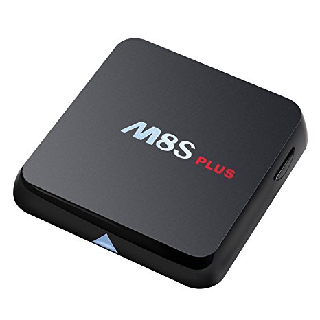 Bqeel M8S Plus [2G DDR3 16G eMMc] 4K TV Box Amlogic S812 Quad Core 2.4G/5G WIFI Bluetooth 4.0 Kodi Preinstalled Streaming Media Player