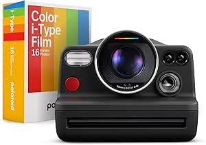 Polaroid I-2 Instant Camera Bundle with Color i-Type Film Double Pack (16 Photos) - Full Manual Control, app Enabled Analog Instant Camera with Polaroid's sharpest 3-Element Lens (6444)