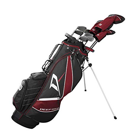 Wilson Staff Deep Red Tour Complete Golf Set Men's, Right Hand, Regular