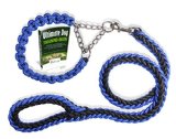 Olivery Heavy Duty Dog Martingale Braided Collar with Solid Hand Made Leash - Ideal for Agility Obedience Behavior Training and Everyday Walk - Free Ebook