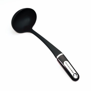 KitchenAid Nylon Ladle, Black