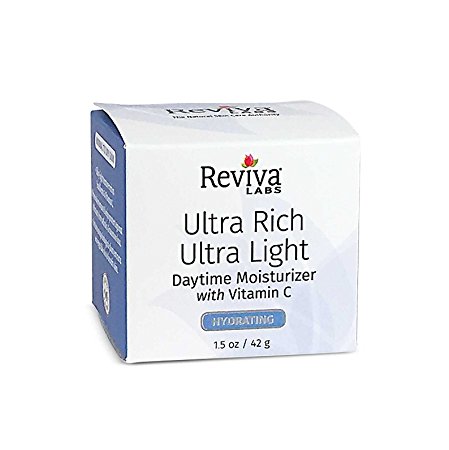 Reviva Labs Ultra Rich Ultra Light Daytime Moisturizer w/Vitamin C