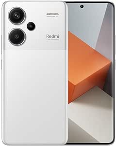 Xiaomi Redmi Note 13 Pro  5G - Smartphone 12 512GB, Pantalla OLED de 6,67 Pulgadas, Octa Core Dimensity 7200 Ultra, Cámara de 200MP con OIS, 5000mAh, Carga de 120W, Blanco [Versión Global]