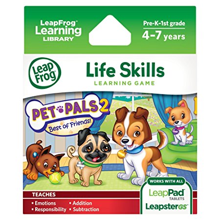 LeapFrog Pet Pals 2 Learning Game (works with LeapPad Tablets, LeapsterGS, and Leapster Explorer)