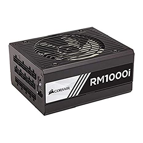 Corsair RMi Series RM1000i ATX/EPS Fully Modular 80  Gold 1000 W Power Supply - Black