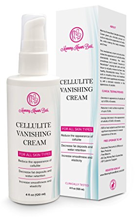 Mommy Knows Best Cellulite Vanishing Cream for Women - Clinically Tested for All Skin Types - Anti Cellulite Therapy Treatment for Reducing Appearance of Cellulite and Increasing Smoothness
