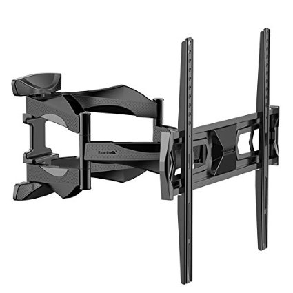 Articulating Arm 32-50 inch TV LCD Monitor Wall Mount, Full Motion Tilt Swivel and Rotate for 32" 36" 37" 40" 42" 46" 50" LED TV Flat Panel Screen with VESA 400x400mm
