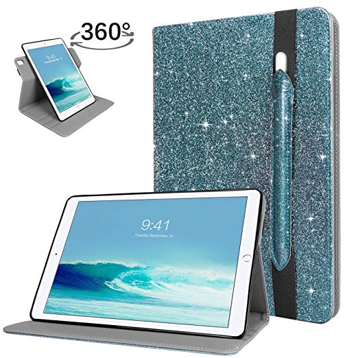 BENTOBEN iPad 7th Generation Case, New iPad 2019 10.2 Case, Midnight Green