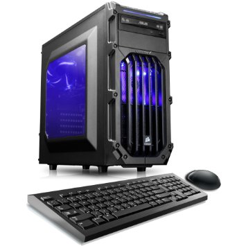 CybertronPC Palladium 970Z Gaming Desktop - Intel i7-6700 3.40GHz Quad-Core Processor, 16GB DDR4 Memory, NVIDIA GeForce GTX 970 (4GB GDDR5) Graphics, 1TB HDD, DVDRW, Microsoft Windows 10 Home 64-Bit