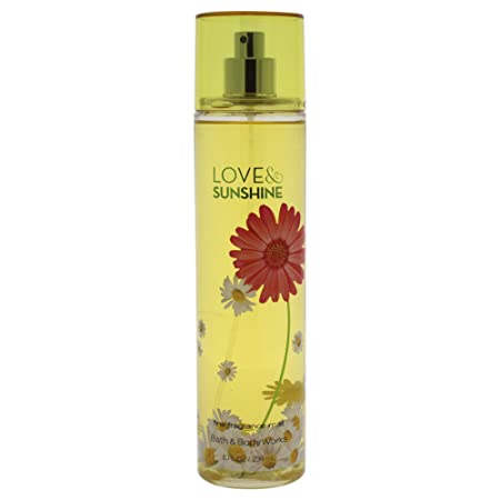 Bath & Body Works Fine Fragrance Mist for Women, Love and Sunshine, 8 Ounce