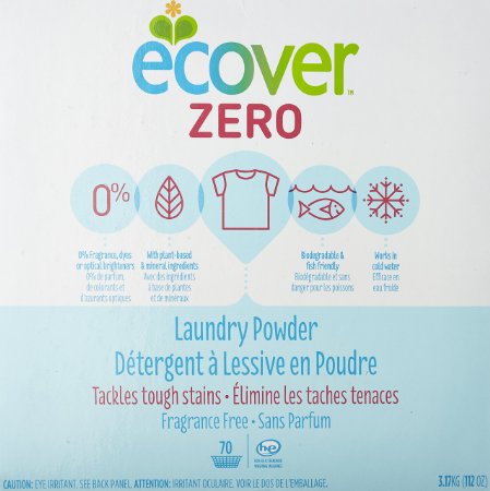 Ecover Powder Zero Laundry Detergent 112 Ounce