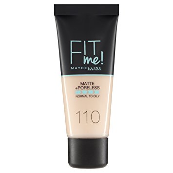 Maybelline Fit Me Matte & Poreless Foundation 110 Porcelain 30ml