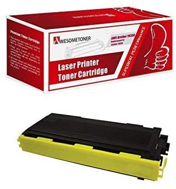 Awesometoner Generic Compatible Toner TN-350 2,500 Pages Replacement for Brother Black