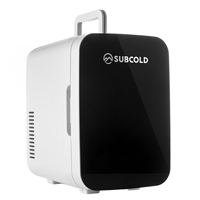 Subcold Ultra 6 Mini Fridge Cooler & Warmer | 6L capacity | Compact, Portable and Quiet | AC DC Power Compatibility