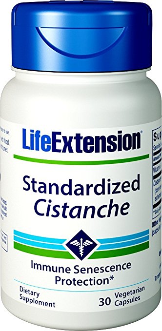 Life Extension Standardized Cistanche 30 Vegetarian Capsules