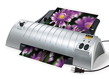 Scotch Thermal Laminator 2 Roller System (TL901SC) (Includes 20 Laminating Pouches)